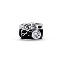 PANDORA - Charm Cámara Selfie Spider-Man de Marvel Plata Esterlina