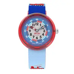 FLIK FLAK - Reloj para Niño FIRETRUCK. Reloj análogos Plástico Azul