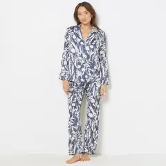 ETAM - Camisa de dormir Mujer Corto Manga larga
