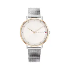 TOMMY HILFIGER - Reloj para Mujer 1782666 . Reloj Análogo Acero inoxidable Plateado