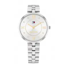 TOMMY HILFIGER - Reloj para Mujer ELLA - Reloj Análogo Plateado Acero inoxidable