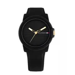 TOMMY HILFIGER - Reloj para Mujer 1782688 . Reloj Análogo Silicona Negro