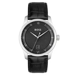 HUGO BOSS - Reloj para Hombre - Reloj Análogo Negro Acero inoxidable