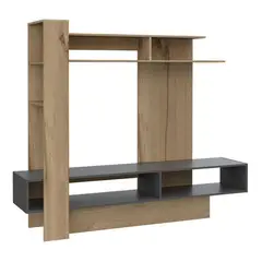 RTA DESIGN - Centro de Entretenimiento de 180 x 1522 x 402 cm, Mueble de TV Moderno para Televisor de Hasta 55 Pulgadas