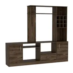 RTA DESIGN - Centro de Entretenimiento de 200 x 1807 x 376 cm, Mueble de TV Moderno para Televisor de Hasta 60 Pulgadas