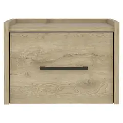 RTA MUEBLES - Mesa de Noche Moderna 1 Cajón 25 x 35 x 335 cm