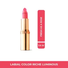 LOREAL PARIS - Labial larga duración Color Riche Luminous 3.6 g