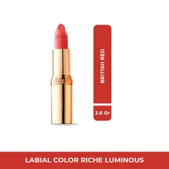 LOREAL PARIS - Labial larga duración Color Riche Luminous 3.6 g