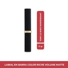 LOREAL PARIS - Labial larga duración Colour Riche Volume Matte 3.6 g