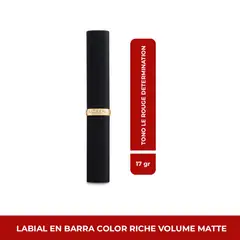 LOREAL PARIS - Labial larga duración Colour Riche Volume Matte 3.6 g
