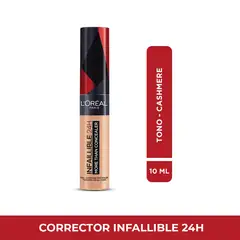 LOREAL PARIS - Corrector de rostro Líquido Infallible More Than a Concealr 11 ml