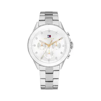 TOMMY HILFIGER - Reloj para Mujer 1782707 - Reloj Análogo Acero inoxidable Plateado