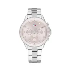 TOMMY HILFIGER - Reloj para Mujer 1782706 - Reloj Análogo Acero inoxidable Plateado