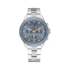 TOMMY HILFIGER - Reloj para Mujer 1782708 - Reloj Análogo Acero inoxidable Plateado