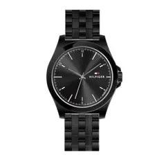 TOMMY HILFIGER - Reloj para Hombre 1710613 - Reloj Análogo Acero inoxidable Negro