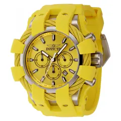 INVICTA - Reloj para Hombre Pro Diver - Reloj Análogo Amarillo Acero inoxidable