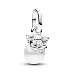 PANDORA - Charm ME Mini Colgante Cupido Plata Esterlina