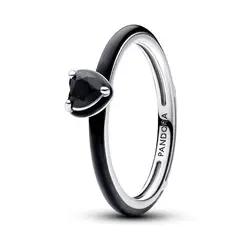 PANDORA - Anillo Me Chakra Negro Plata Esterlina