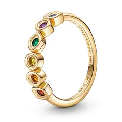 PANDORA - Anillo Gemas del Infinito The Avengers Recubrimiento en Oro