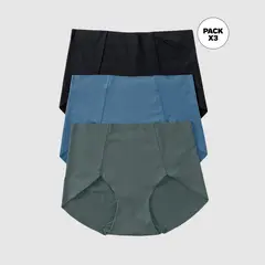 LEONISA - Calzón pack bikini Pack de 3 para Mujer