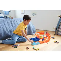 HOT WHEELS - Pista de carro Hot Wheels: Circuito giro veloz