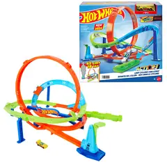 HOT WHEELS - Pista de carro Hot Wheels: Desafío del Ciclón Extremo