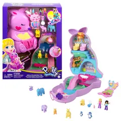 POLLY POCKET - Set de Juego Compacto de Bolsa de Canguro