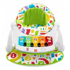 FISHER PRICE - Fisher-Price Deluxe Piano Pataditas Musicales Crece Conmigo Silla para Bebé