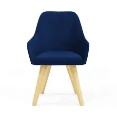 HOGAR VENECIA - Silla de Comedor Moderna en Poliéster Moroni (Incluye 1 Silla) Mica