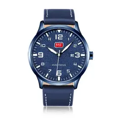 undefined - Reloj Mini Focus Para Hombre MF6903 - Reloj Análogo Cuero Azul