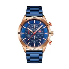 undefined - Reloj Mini Focus Para Hombre MFa67202121 - Reloj Análogo Acero inoxidable Azul