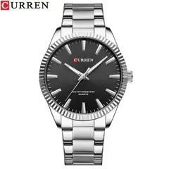 CURREN - Reloj Para Hombre KRE842501 - Reloj Análogo Acero inoxidable Plateado