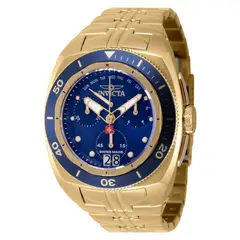 INVICTA - Reloj Para Unisex Swiss Made - Reloj Análogo Acero inoxidable Oro