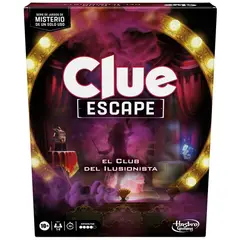 HASBRO - Juego de mesa Games Gaming Clue Escape: El Club del Ilusionista