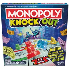 HASBRO - Juego de mesa Monopoly Knock out