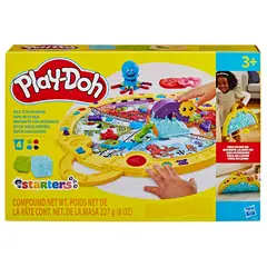 PLAY DOH - Set de Masa Moldeable Play-Doh: Starters Juego Portátil