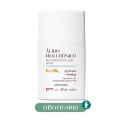 BOTIK - Hidratantes Faciales Día Ácido Hialurónico Fluido Multiprotector Para Todo Tipo De Piel 30 ml