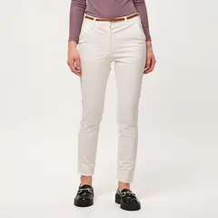 BASEMENT - Pantalón Recto Mujer Tiro medio