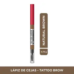 MAYBELLINE - Maquillaje para cejas TATTOO BROW 36H PENCIL LT BR AS 0.25 g
