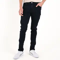BEARCLIFF - Jean 5 Bolsillos Hombre Slim Algodón Largo 32