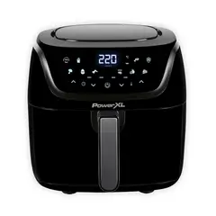 POWER XL - Freidora de Aire Sin Aceite PowerXL 3.8 litros 2 Niveles 10 Funciones