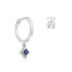 TOUS - Aretes Basic Colors Plata