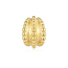 TOUS - Earcuff con baño de oro de 18 kt sobre plata Grain