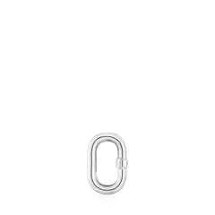 TOUS - Anilla Pequeña De Plata Hold Oval