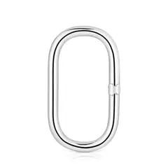 TOUS - Anilla Extra Grande De Plata Hold Oval