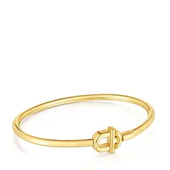 TOUS - Pulsera Esclava Con Baño De Oro 18 Kt Sobre Plata Manifesto