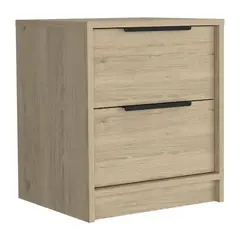 RTA MUEBLES - Mesa de noche MRB 7852 MDP 41 cm x 36.3 cm x 48 cm.