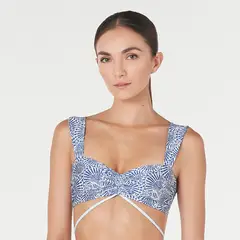 PALMACEA SWIMWEAR - Top de vestido de baño Con Estampado