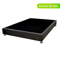 COLCHONES SPRING - Base Cama Tamaño Sencilla en Madera, 100 x 190 cm