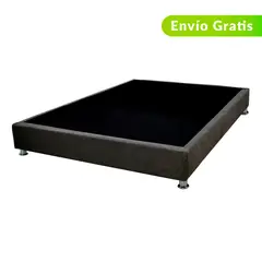 COLCHONES SPRING - Base Cama Tamaño Semidoble en Madera, 120 x 190 cm